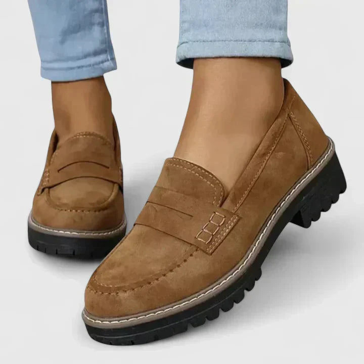 Aveline - Women's Stylish Chunky Sole Loafers