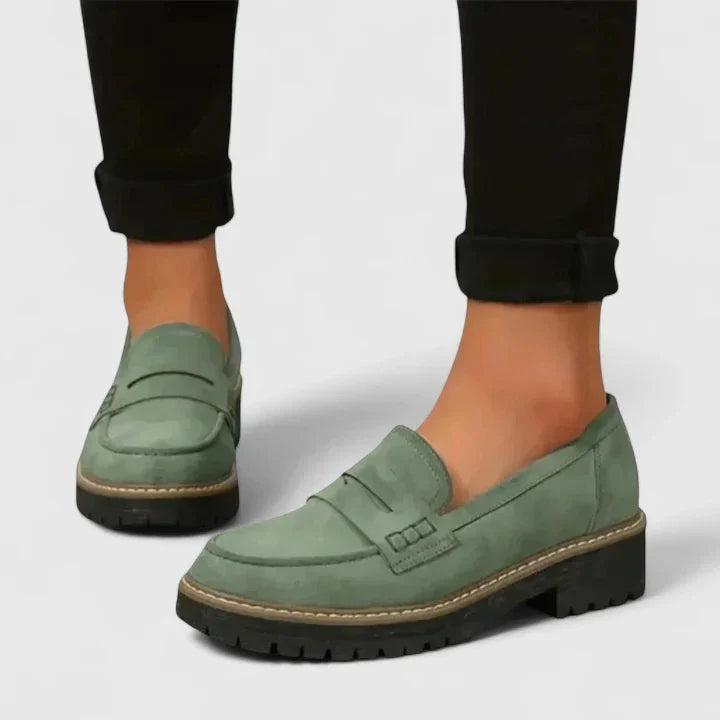 Aveline - Women's Stylish Chunky Sole Loafers