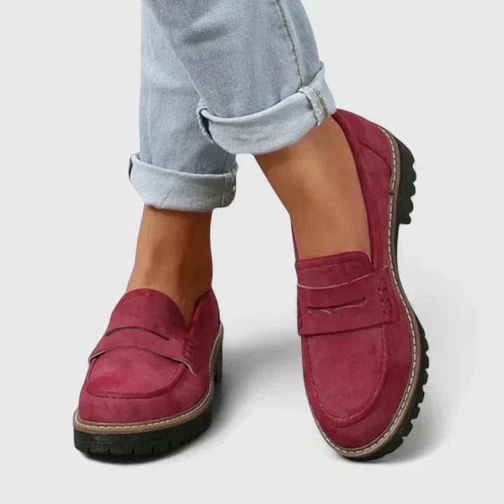Aveline - Women's Stylish Chunky Sole Loafers