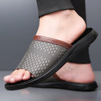 Bram - Men's Casual Woven Slide Sandals