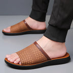 Bram - Men's Casual Woven Slide Sandals