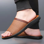 Bram - Men's Casual Woven Slide Sandals
