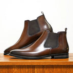 Bram - Men's Classic Leather Chelsea Boots