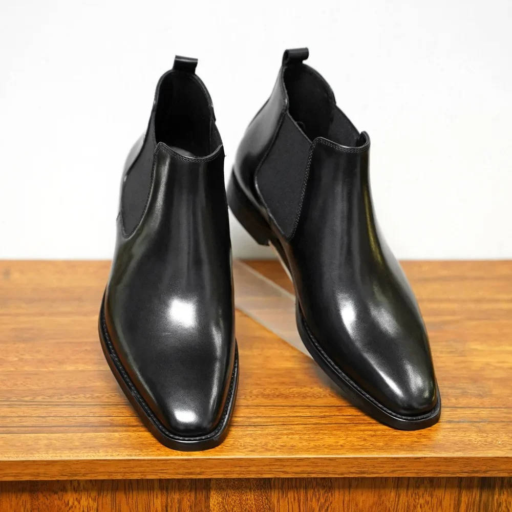 Bram - Men's Classic Leather Chelsea Boots