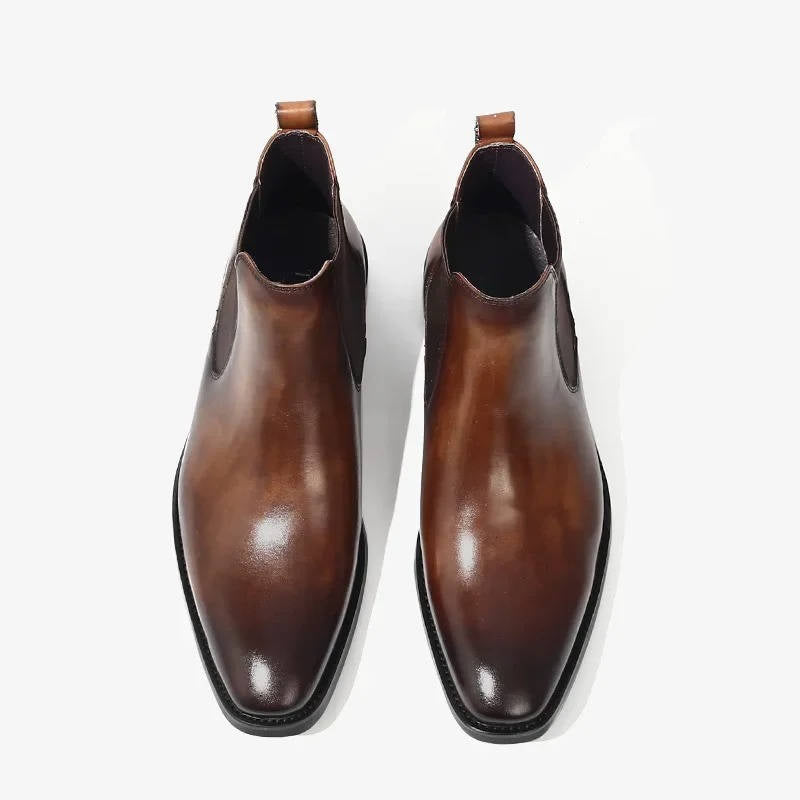 Bram - Men's Classic Leather Chelsea Boots