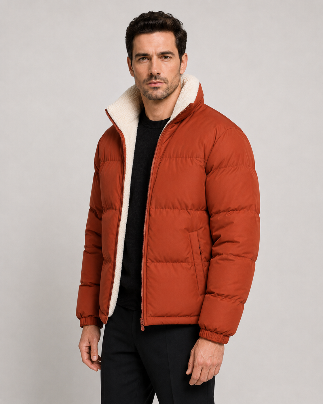 Bram - Men's Cosy Reversible Puffer Jacket