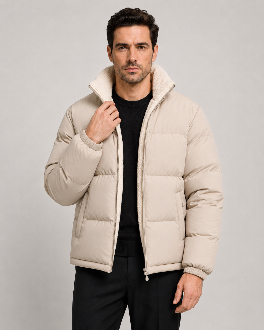 Bram - Men's Cosy Reversible Puffer Jacket