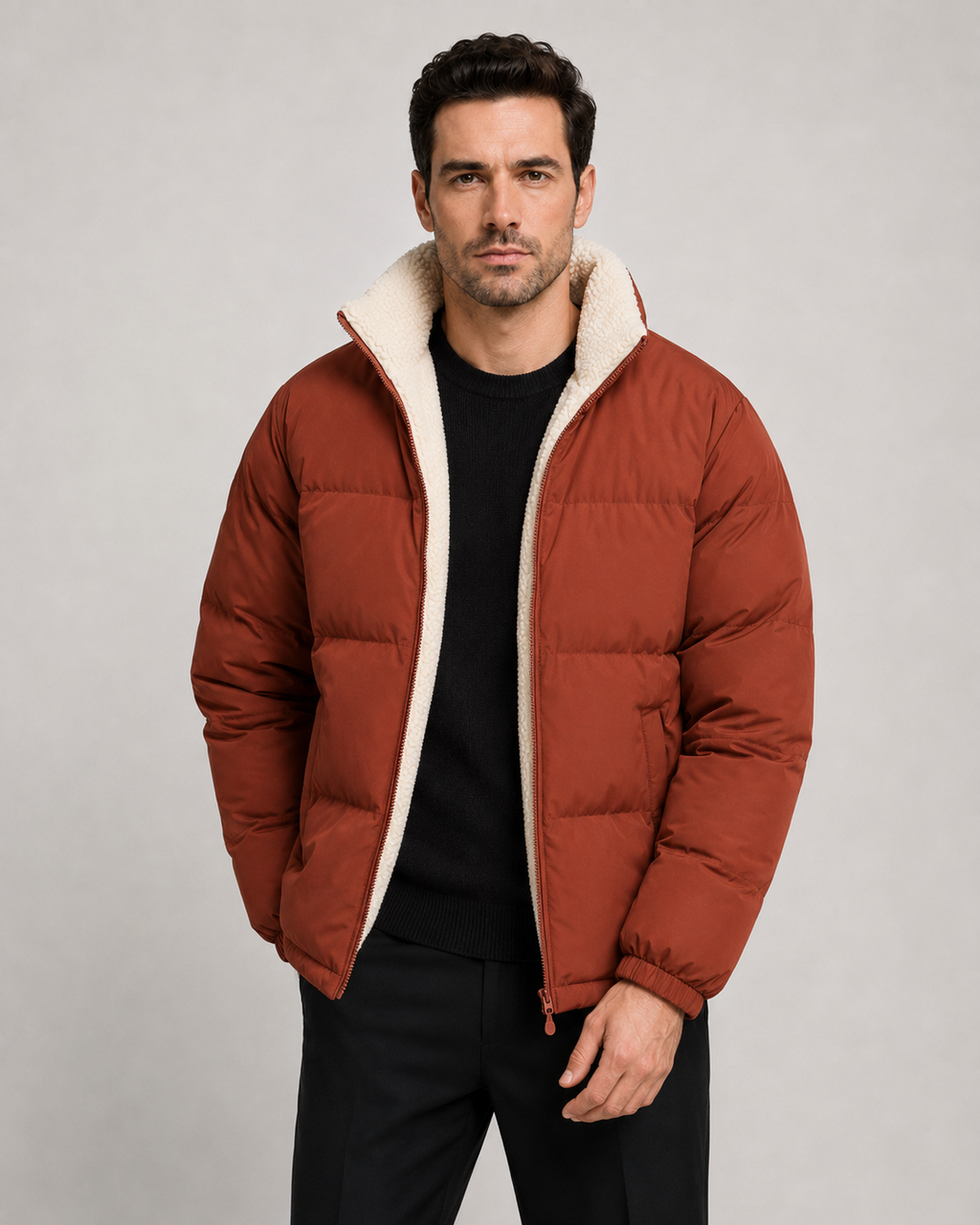 Bram - Men's Cosy Reversible Puffer Jacket