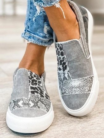 Bryony - Women's Chic Patchwork Slip-On Loafers