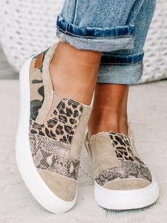 Bryony - Women's Chic Patchwork Slip-On Loafers