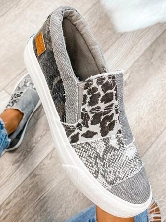 Bryony - Women's Chic Patchwork Slip-On Loafers