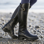 Bryony - Women's Stylish Buckled Knee High Boots
