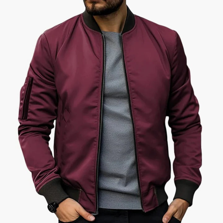 Caden - Men's Classic Bomber Jacket