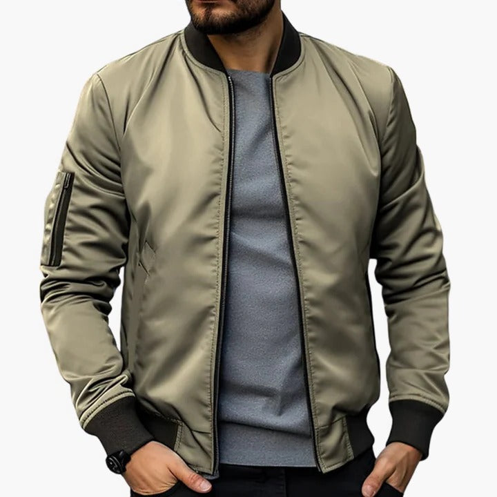 Caden - Men's Classic Bomber Jacket