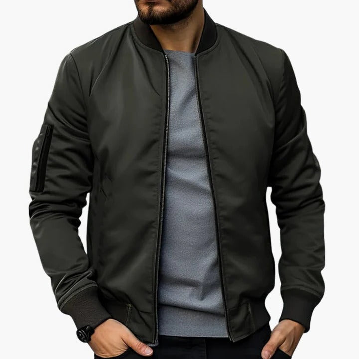 Caden - Men's Classic Bomber Jacket