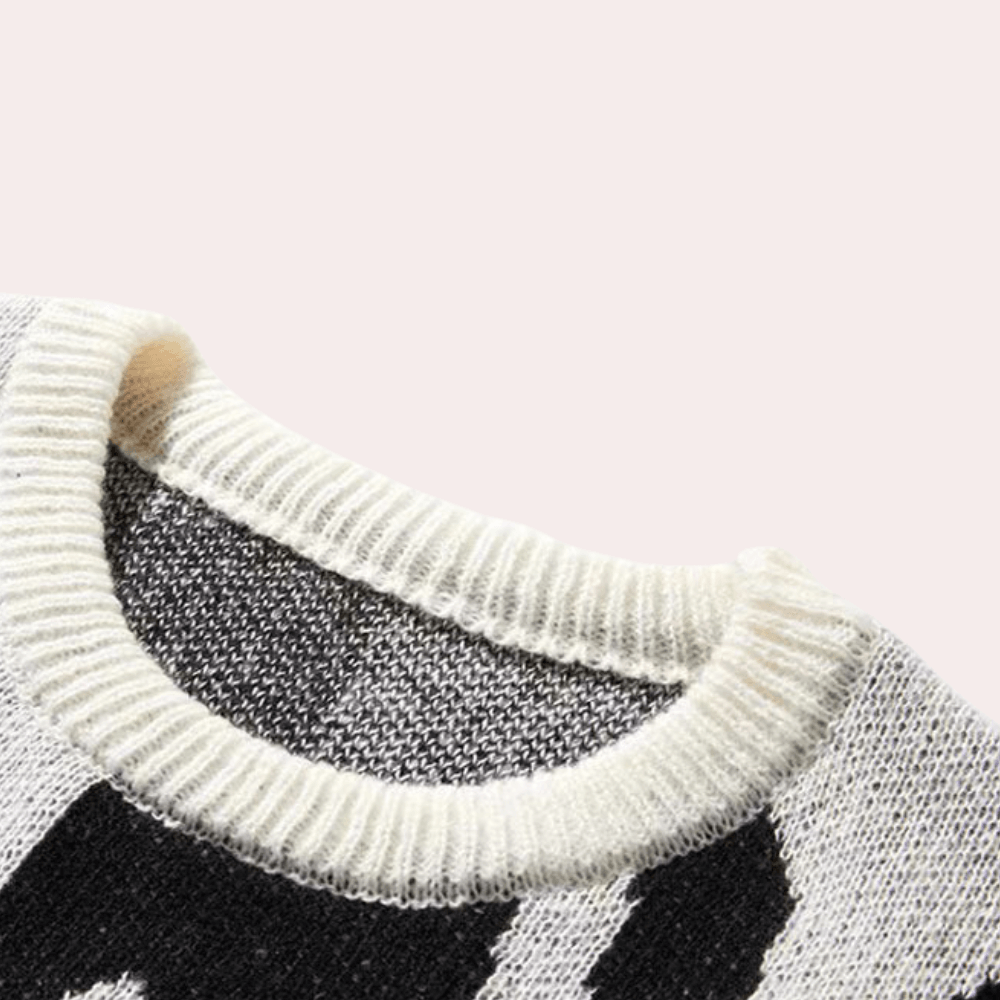 Caden - Men's Graphic Knitted Jumper