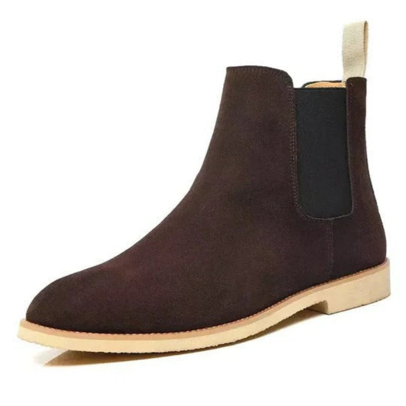 Caden - Men's Suede Chelsea Boots