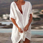 Callista - Women's Casual Beach Tunic Dress