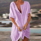 Callista - Women's Casual Beach Tunic Dress