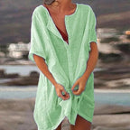 Callista - Women's Casual Beach Tunic Dress