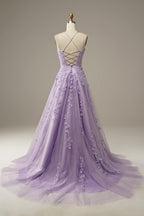Callista - Women's Elegant Lace Embellished Maxi Dress