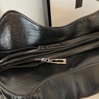 Callista | Women's Oversized Shoulder Bag with Zipper Details