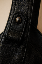 Callista - Women's Oversized Shoulder Bag with Zipper Details