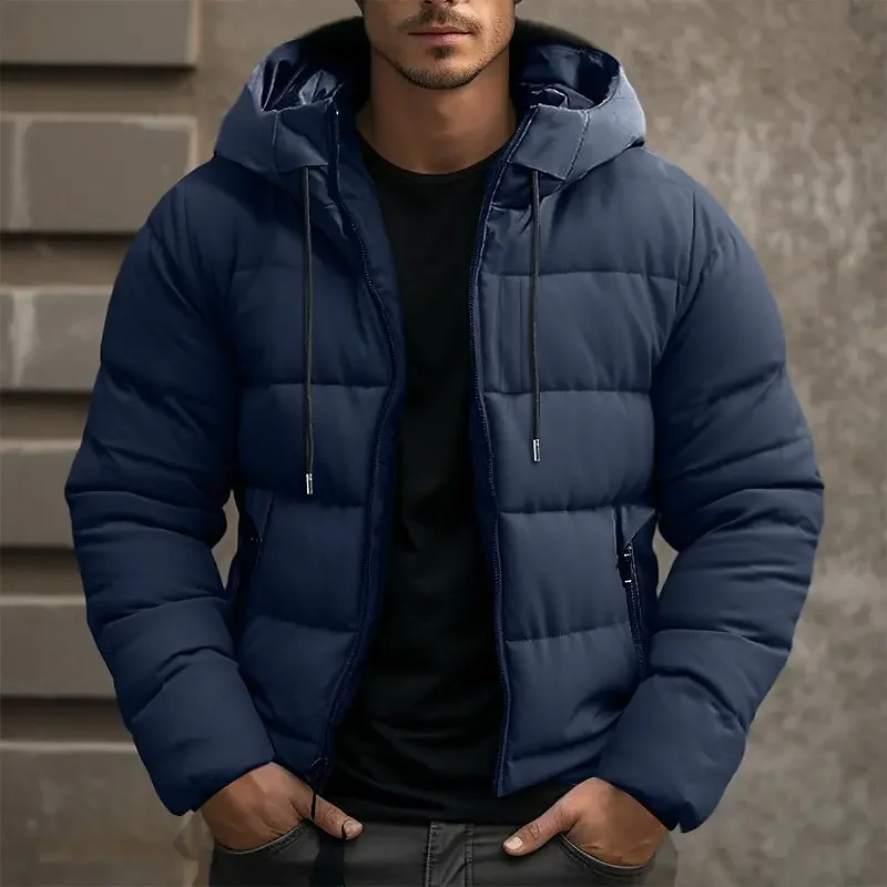 Callum - Men's Casual Hooded Puffer Jacket