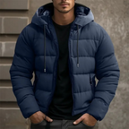 Callum - Men's Casual Hooded Puffer Jacket