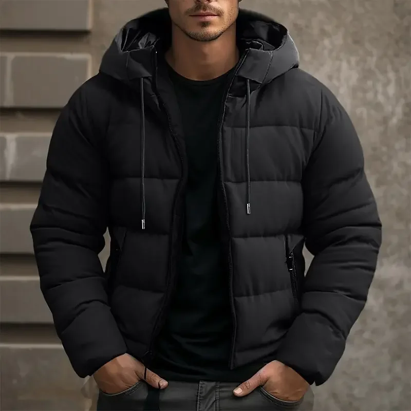 Callum - Men's Casual Hooded Puffer Jacket