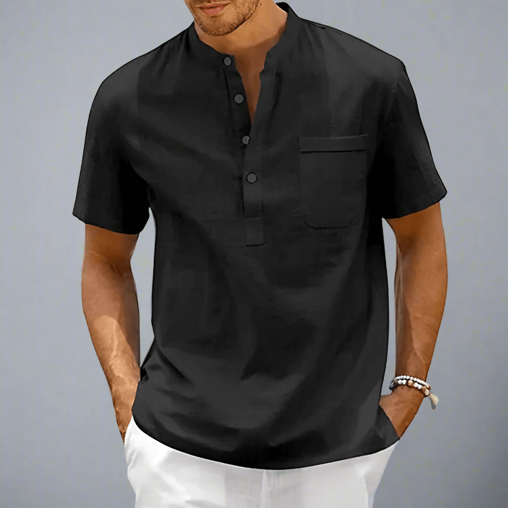 Callum - Men's Casual Linen Shirts
