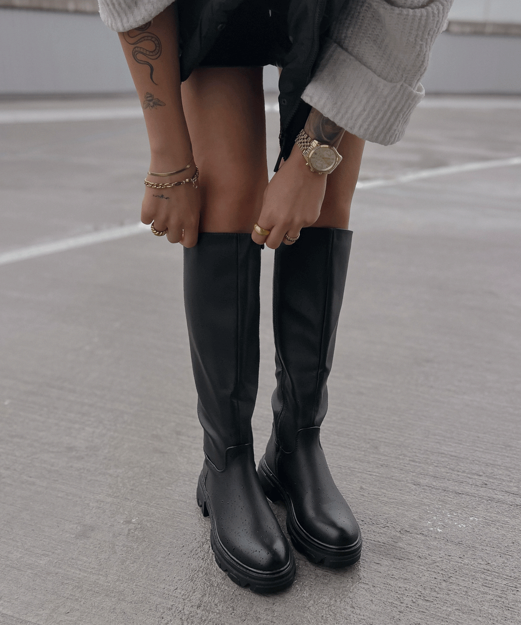 Carys - Women's Stylish Knee High Boots