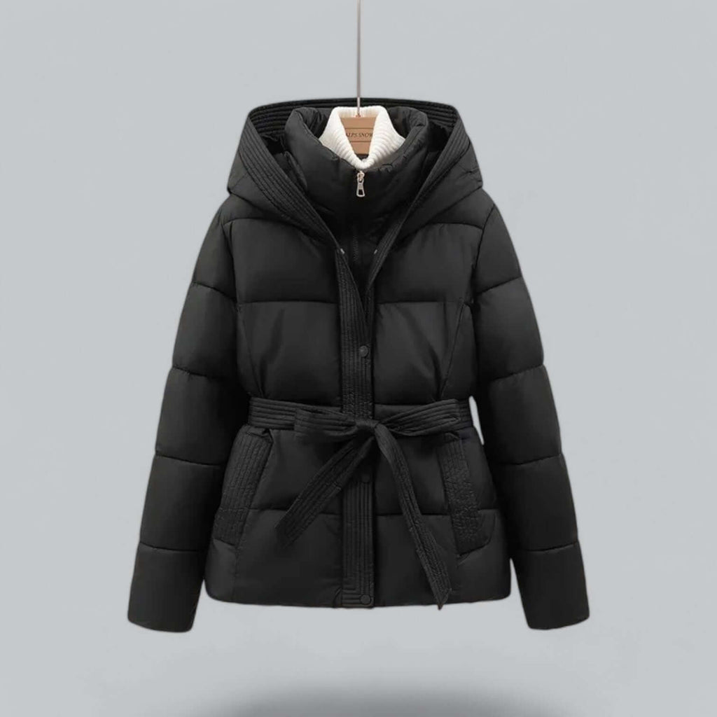 Celeste - Women's Cosy Belted Winter Puffer Coat