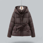 Celeste - Women's Cosy Belted Winter Puffer Coat