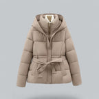 Celeste - Women's Cosy Belted Winter Puffer Coat