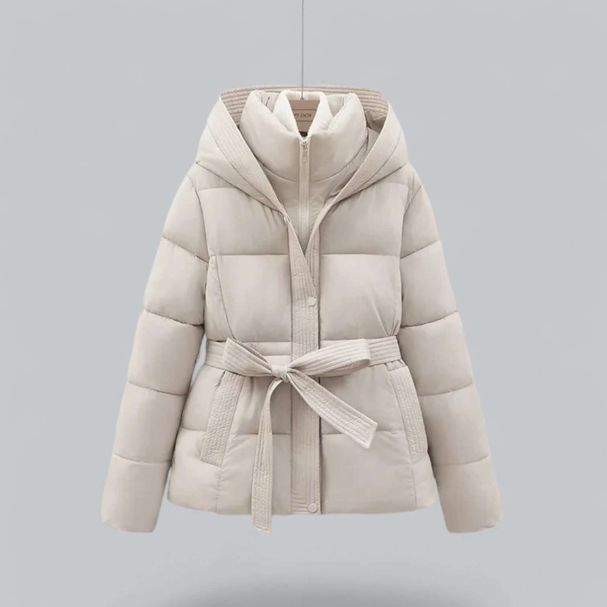 Celeste - Women's Cosy Belted Winter Puffer Coat