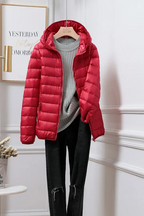 Celeste - Women's Winter Puffer Coat with Hood