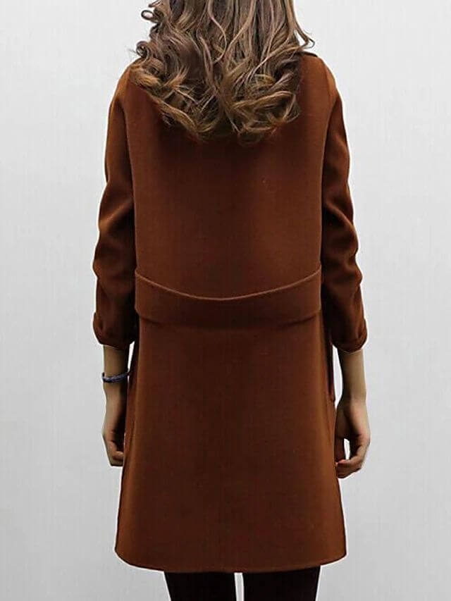 Celeste - Women's Classic Double-Breasted Winter Coat