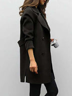 Celeste - Women's Classic Double-Breasted Winter Coat
