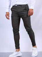 Cillian - Men's Slim Fit Stretch Chino Trousers