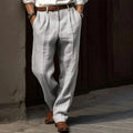 Cormac - Men's Classic Linen Trousers