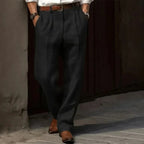 Cormac - Men's Classic Linen Trousers