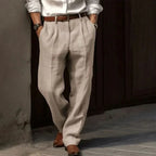 Cormac - Men's Classic Linen Trousers