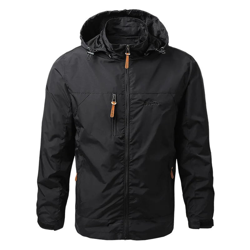Declan - Men's Stylish Waterproof Jacket with Hood