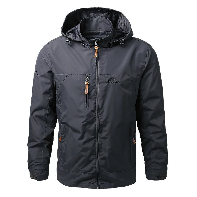 Declan - Men's Stylish Waterproof Jacket with Hood