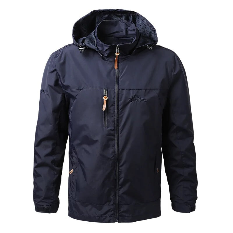 Declan - Men's Stylish Waterproof Jacket with Hood