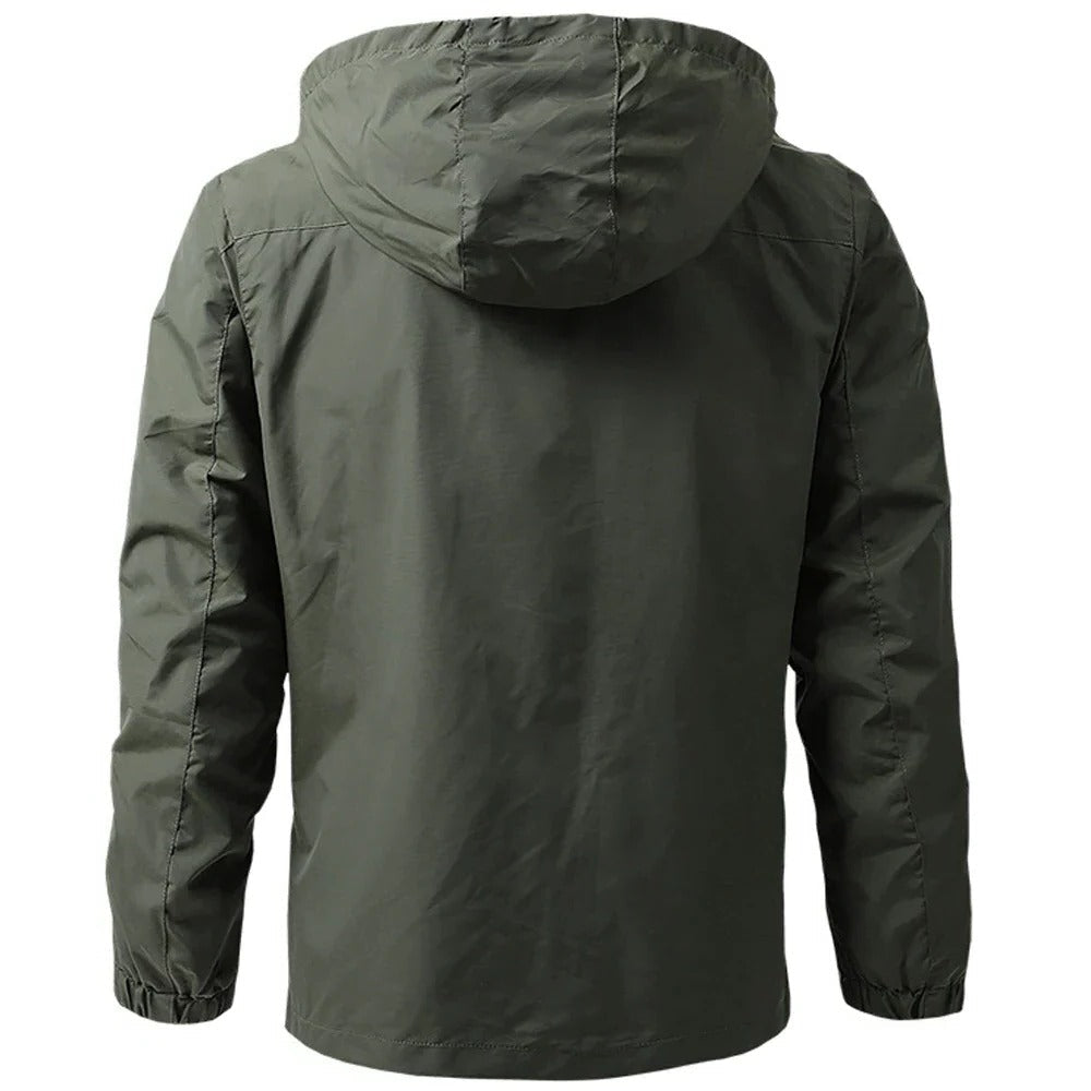 Declan - Men's Stylish Waterproof Jacket with Hood