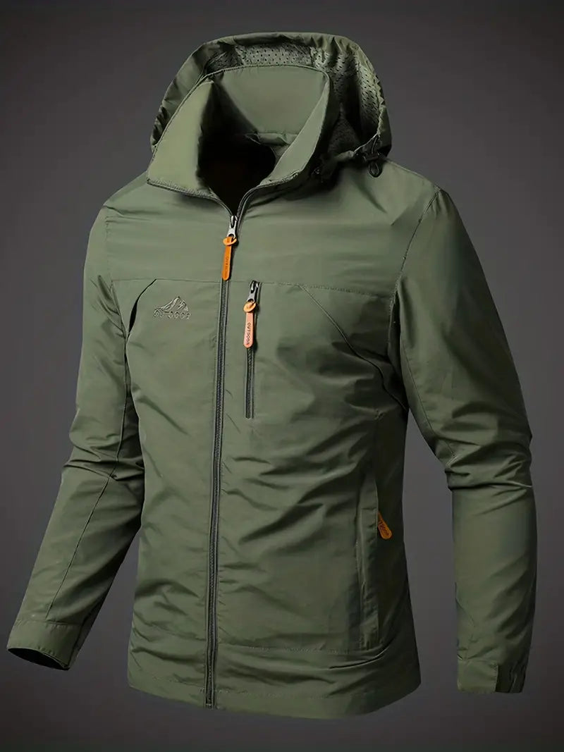 Declan - Men's Versatile Waterproof Jacket with Hood