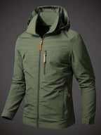 Declan - Men's Versatile Waterproof Jacket with Hood