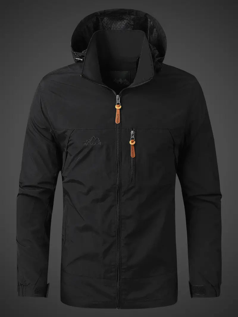 Declan - Men's Versatile Waterproof Jacket with Hood